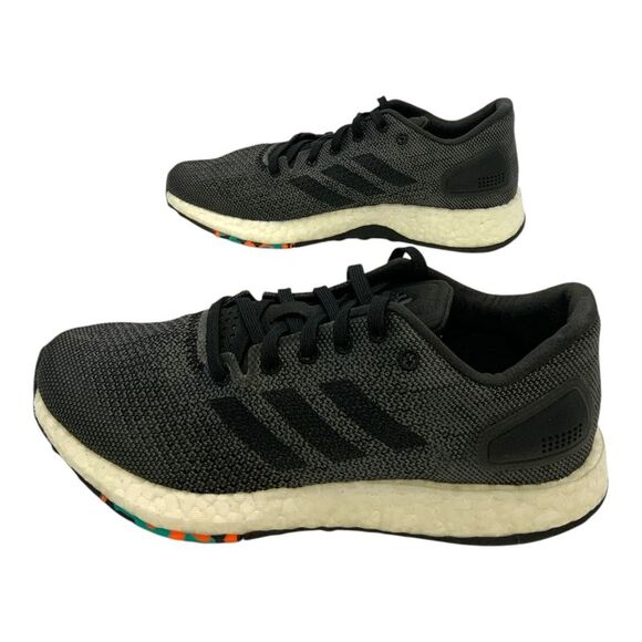 Adidas PureBOOST DPR Running Shoe Grey/Black US Men's 4 - Picture 1 of 8